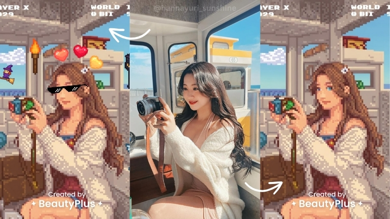 Hướng dẫn cách tạo ảnh pixel đơn giản, hot trend 2025