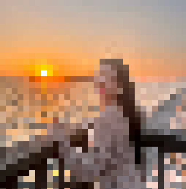 tạo ảnh pixel-khảm sau