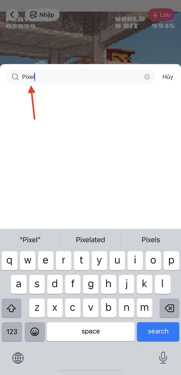 tạo ảnh pixel-Tìm sticker pixel