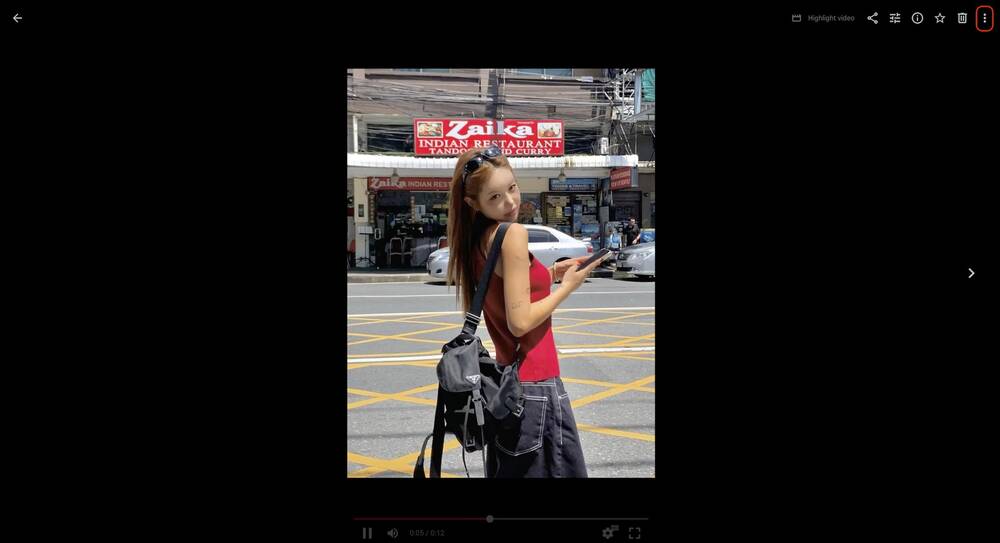 tạo video từ hình ảnh-Xuất video trên Google Photos