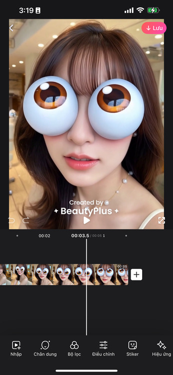 tạo video từ hình ảnh-Chỉnh sửa video