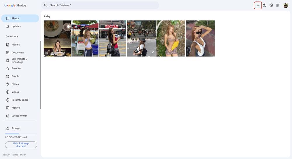 tạo video từ hình ảnh-Truy cập trang chủ Google Photos