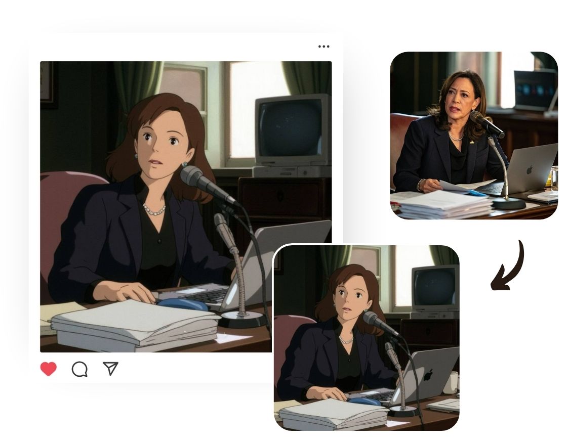 Studio Ghibli AI Filter