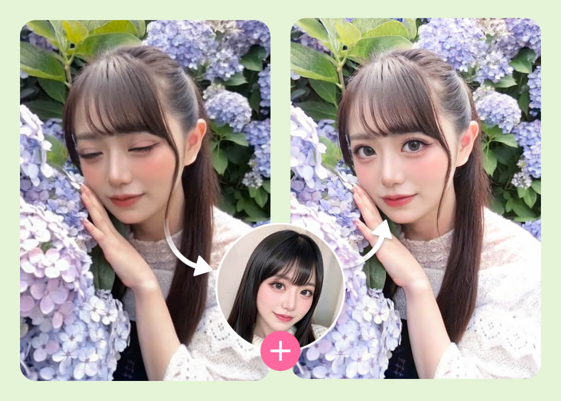 BeautyPlus Open Eyes in Photo