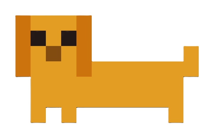 Draw pixel art from scratch on a grid