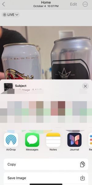 Edit Background of Photo on iPhone With Photo App step 4