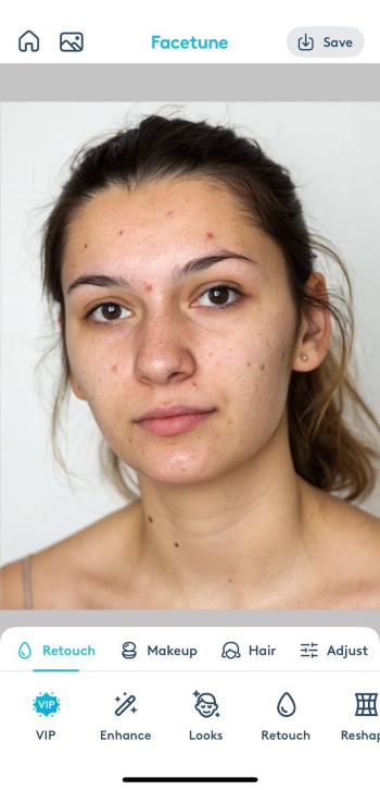 Facetune App Screenshot EN - Apps Like FaceApp before