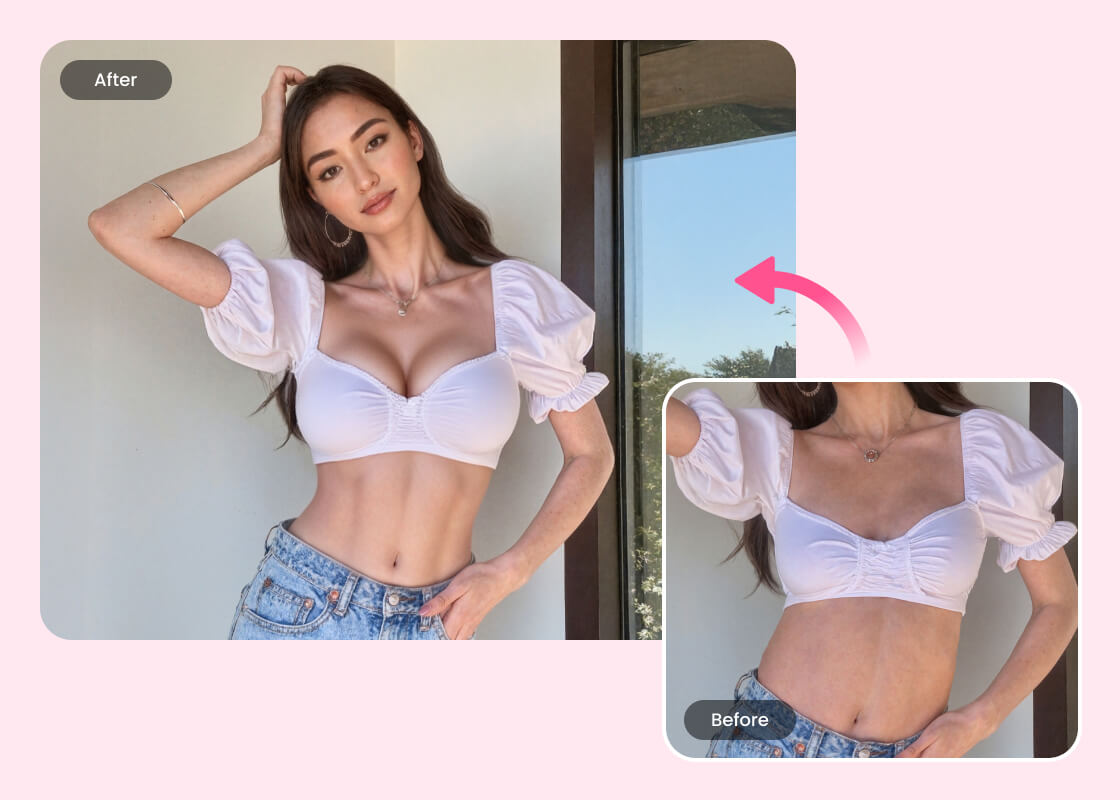 BeautyPlus AI Muscle Generator