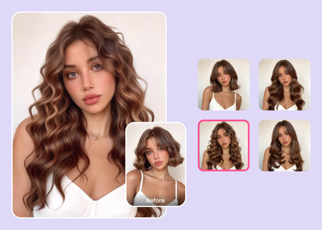 BeautyPlus AI Hairstyle Changer