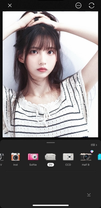 필름 카메라 필터-DV