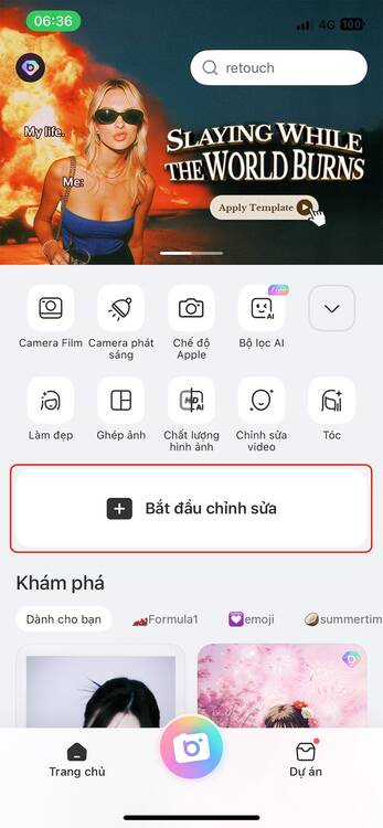 chụp đồ ăn-Bắt đầu chỉnh sửa ảnh chụp đồ ăn