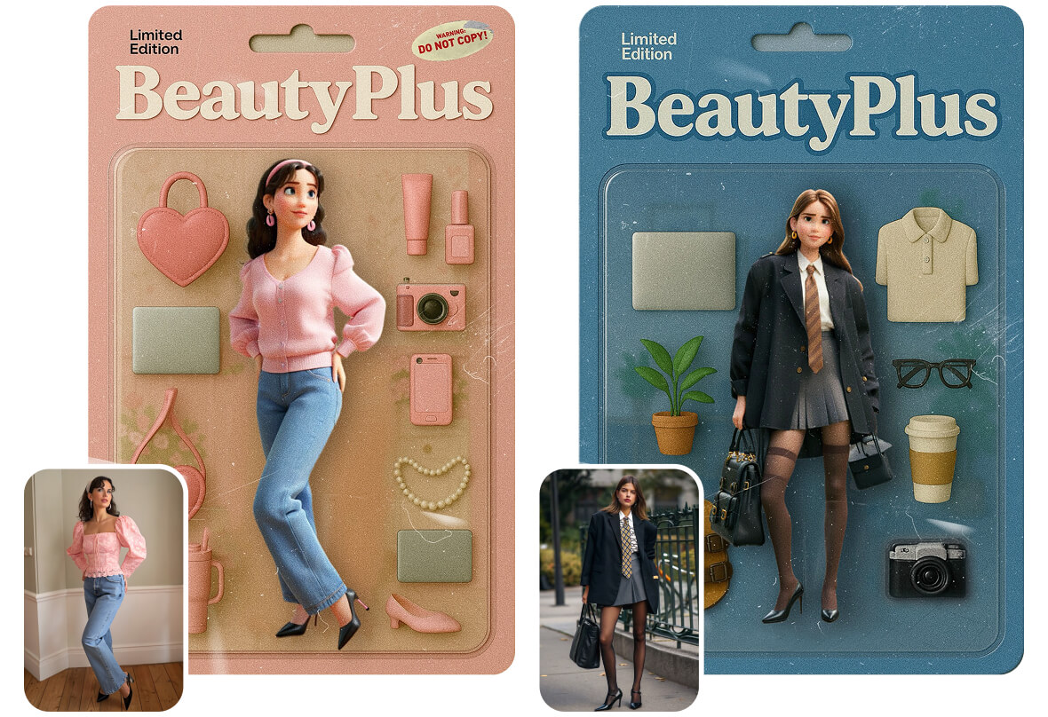 BeautyPlus Action Figure Generator