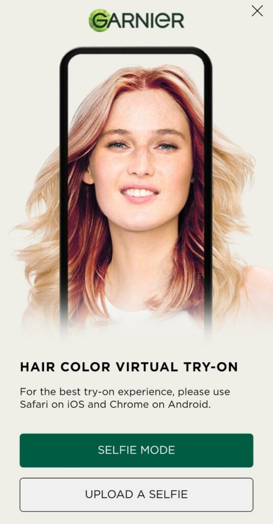 Garnier-change hair color