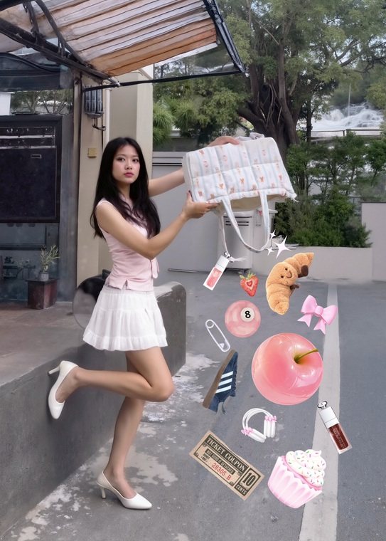 การแก้ไขภาพของเจนซีกระเป๋าคว่ำ