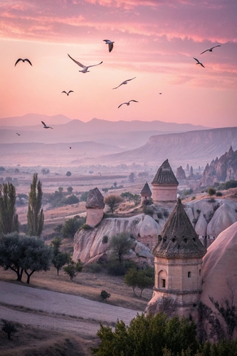 ghibli ai filter-landscape-before