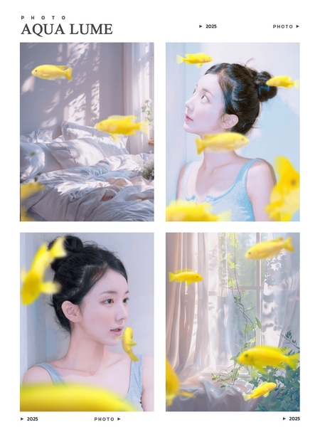 golden fish-photobooth-frame-Ikan Emas