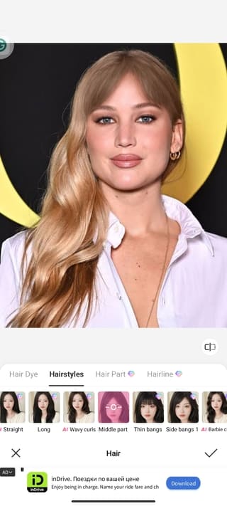 Hairstyles for round face-Hairstyle step 3(1)