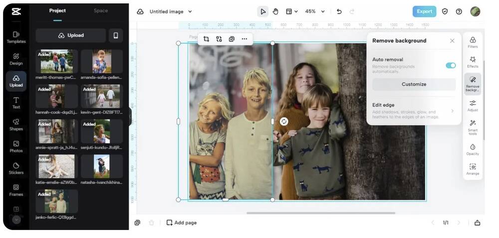 cách ghép người vào ảnh-Ghép người vào ảnh trực tuyến với CapCut