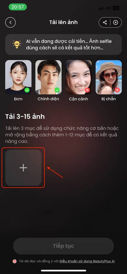 cách ghép người vào ảnh-Tải ảnh nguồn lên 01