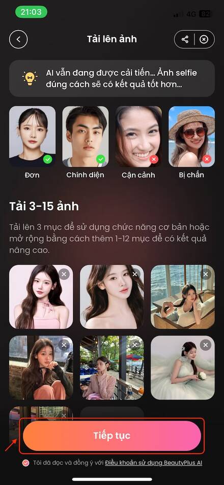 cách ghép người vào ảnh-Tải ảnh nguồn lên 02