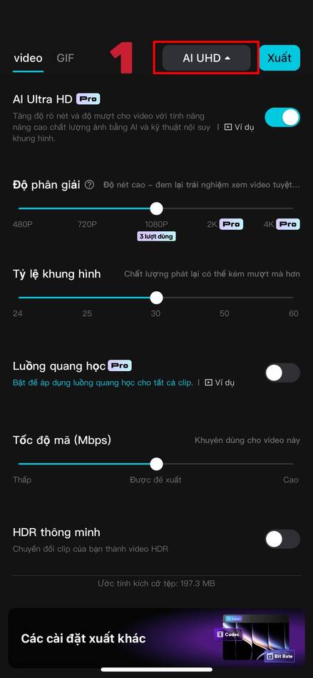 cách ghép nhạc vào video trên iphone-Xuất video sau khi ghép nhạc 01