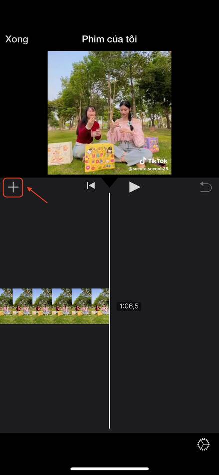 cách ghép nhạc vào video trên iphone-Chỉnh sửa âm thanh bản nhạc