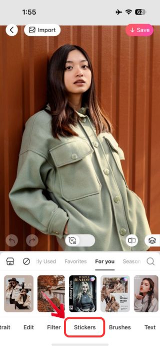 how to add rainbow filter -008