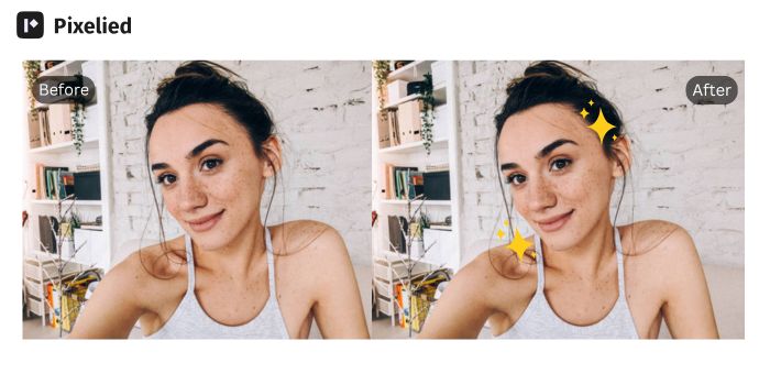 How to Add Sparkle to Photos - Online- Before & After