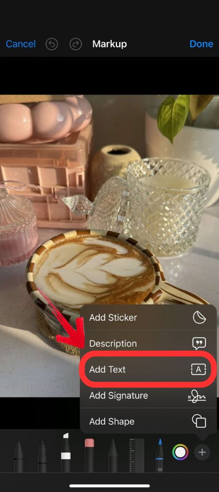 How to Add Text to Photos on iPhone 05