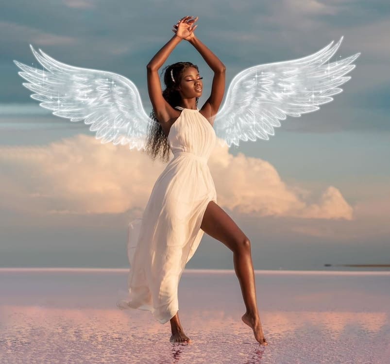 How to Add Angel Wings-beautyplus-after