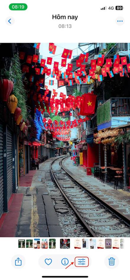 cách đổi phông nền ảnh trên iphone-Mở ảnh mới được dùng làm phông nền 01