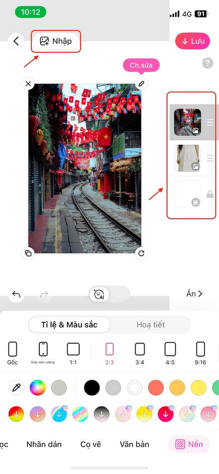 cách đổi phông nền ảnh trên iphone-Thay phông nền từ ảnh khác 01