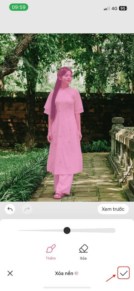 cách đổi phông nền ảnh trên iphone-Xóa nền ảnh 02