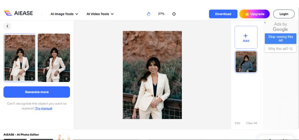 How to do Digital Makeover on Myself - Aiease clothes try on