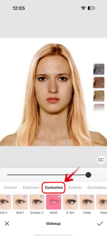 How to do Digital Makeover on Myself - Make up enchancements - 03