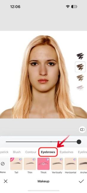 How to do Digital Makeover on Myself - Make up enchancements - 05