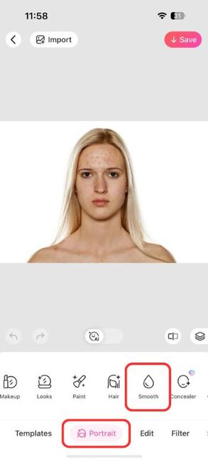 How to do Digital Makeover on Myself - Smooth Skin Texture - 02