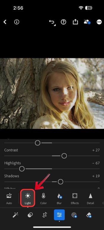 How to Fix Overexposed Photos - Lightroom - step2