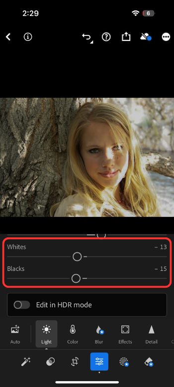 How to Fix Overexposed Photos - Lightroom - step5