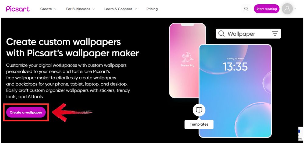 How to Make a Christmas Wallpaper in Picsart- 02