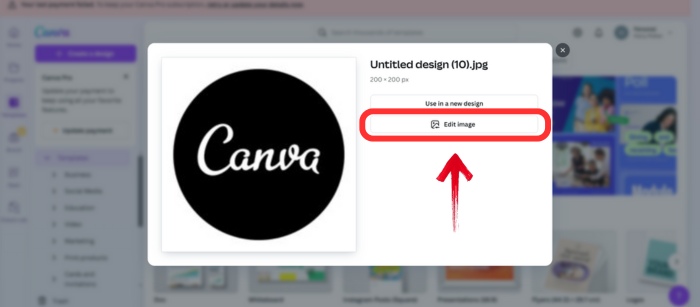 How to Make a Logo Transparent in Canva 05