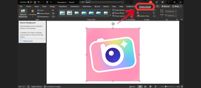 How to Make a Logo Transparent in Powerpoint 04