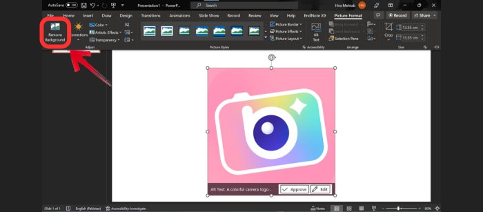 How to Make a Logo Transparent in Powerpoint 05