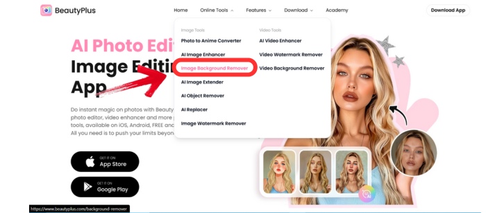 How to Make a Logo Transparent with BeautyPlus 02