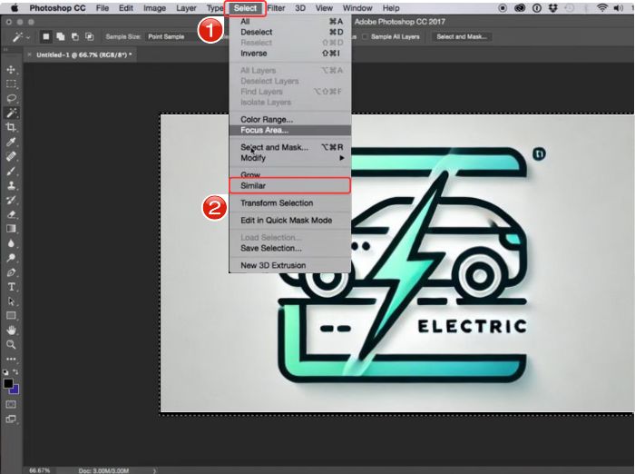How to Make a Logo Transparent with photoshop 03