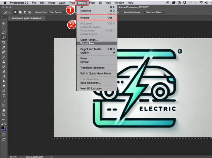 How to Make a Logo Transparent with photoshop 04