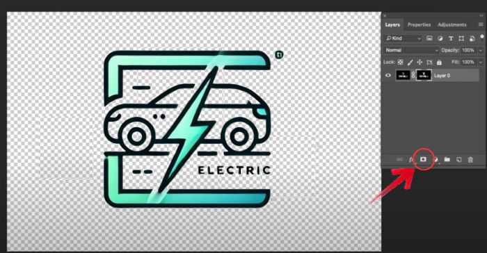 How to Make a Logo Transparent with photoshop 05