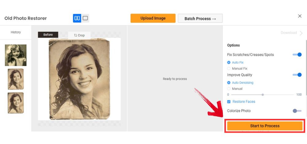 How To Restore Old Photos Using VanceAI - 03