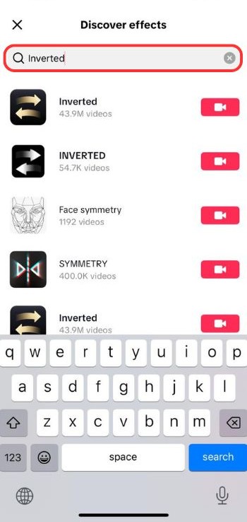 How to Use the Inverted Filter - Tiktok - 05