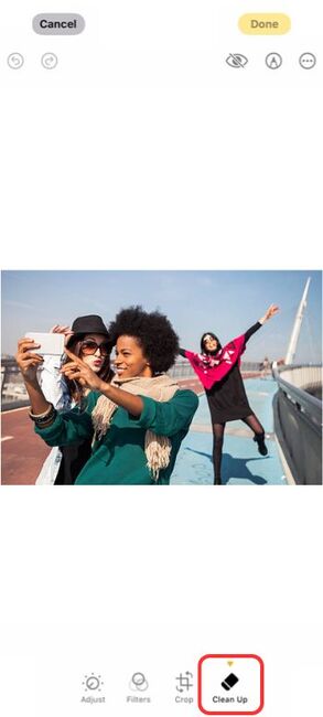 How to Use the iPhone Object Eraser - iPhone - 04